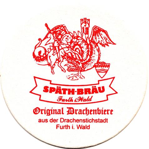 furth im wald cha-by spth rund 1a (215-original drachenbiere-rot)